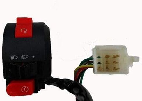 Gilan COOLSTER Left Kill Start Stop Handlebar Kill Switch with 7 Wires Connector for Coolster 110cc 125cc ATV Quad in Kuwait