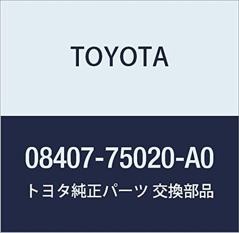 TOYOTA (toyota) Genuine Part nanba-hure-muhuronto・riyasetto Part No 08407 – 75020 – A0 in Kuwait