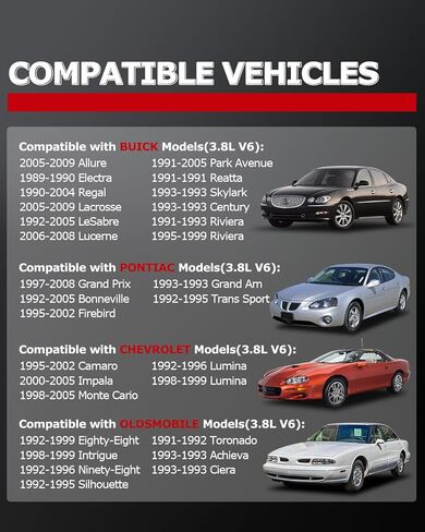 1ST 12617924 وحدة التحكم في الإشعال المحرك لبويك لشفروليه لبونتياك لأولدزموبيل 3.8L V6 1993-2009، Repalces OE: 10469470 10475225 10494012 in Kuwait