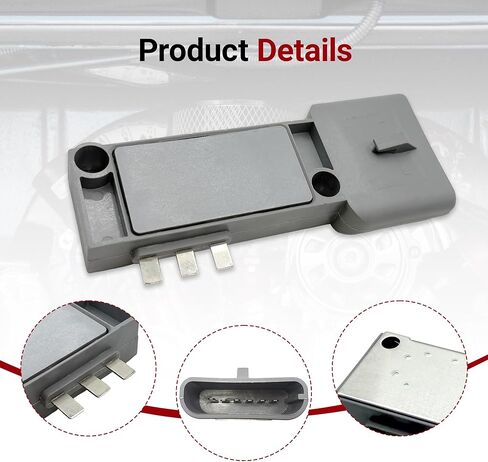 Ignition Control Module Compatible with Ford Mustang Ranger E-150 E-250 E-350 F-150 F-250 F-350 1984-1991 Replacement for Mercury Lincoln, Replaces 12329689 DY425 5U2Z12A297A E3EF12A297A1A in Kuwait