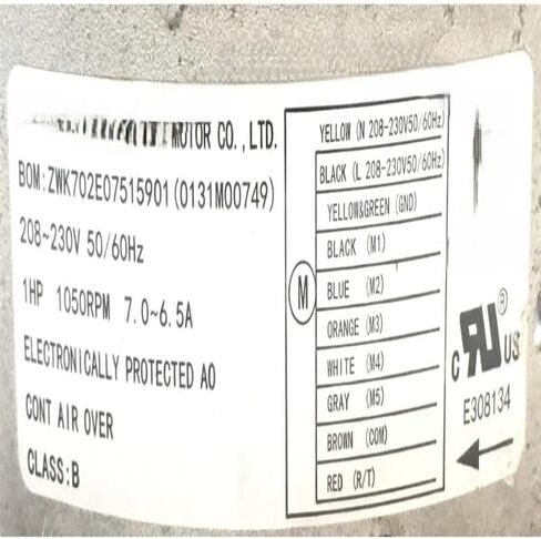 Replacement for Broad-Ocean ZWK702E07515901 ECM Module ONLY 0131G00027 KMSAH011D01 Used #Z559 Compatible with ZWK702E07515901. in Kuwait