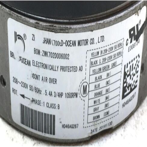 استبدال لوحدة ZWK702D006002 ECM ذات المحيط العريض فقط HD46AQ267 KMSAH012C47 230 فولت مستعملة W297 # مستعملة # تم اختبارها in Kuwait