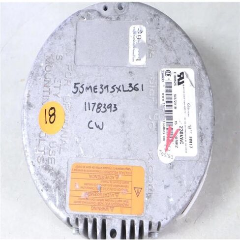 بديل لـ GENTEQ Endura ECM لوحدة 5SME39SXL361 FM17 1/2HP 230V CW 1178393 فقط # تم اختباره # مستعمل in Kuwait