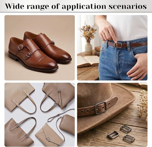 10 Pcs Metal Baseball Cap Buckle Alloy Tri-Glide Slides Buckles Adjustable Cap Strap Adjuster Baseball Hat Adjustment Buckle for Hat Purse Bag Backpack Making in Kuwait