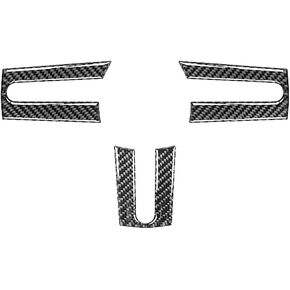 for Ford Mustang 2005 2006 2007 2008 2009 Accessories Car Headlight Switch StickerCarbon Fiber Interior Trim Cover