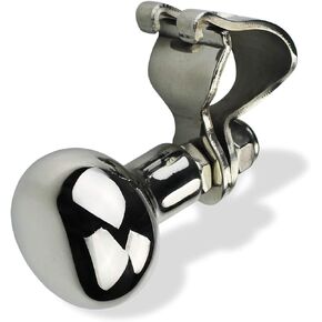 Salty Reef - Steering Wheel Suicide Knob - Universal AISI 316 Marine Grade Stainless Steel, Fits Steering wheels up to 3/4" (All 3 models), NOT ANY SIZE LARGER. (Small)