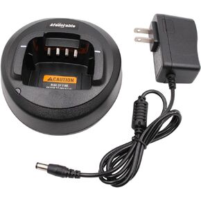 PMLN5228A Charger Fit for Motorola EP350 CP185 CP100D CP476 CP477 CP1300 CP1600 CP1660 Radio, PMNN4476 PMNN4476A PMNN4080 PMNN4082 Battery Charger