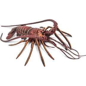 Safari Ltd. Spiny Lobster Figurine - Hand-Painted, Lifelike Model Figure 12.5" - Fun Educational Marine Animal Toy for Boys, Girls & Kids Ages 3+