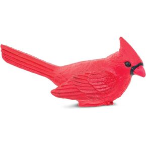Safari Ltd. Northern Cardinal Figurine - Detailed 5" Plastic Model Figure - Fun Educational Bird Play Toy for Boys, Girls & Kids Ages 3+
