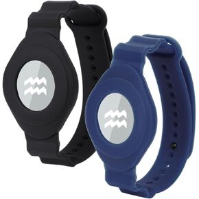 2pcs Holder for Princess Cruise Medallion, Adjustable Watch Holder for Princess Medallion Comfortable Wrist Bands Silicone Bracelet for Princess Medallion Accessories for Men Women