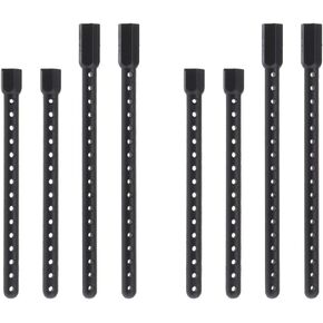 8 pcs 1:10 RC Body Post Mounts Plastic Compatible with HSP 94122 94102 94123 94103 Model RC Car Replacement Parts