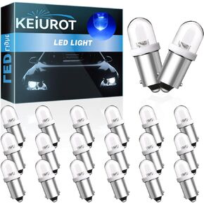 Keiurot GE44 47 756 755 Bulb Flash Mode for Pinball Machine Light Bulb 1893 1895 1847 Bulb DC 6.3V 6V Led Bulbs Warm White Flashing Lights, Pack of 10
