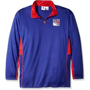 NHL Big and Tall Men's Long Sleeved Zipper Piece Polyester Jersey in Kuwait