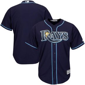 Tampa Bay Rays MLB Kids Youth 4-20 Navy Alternate Team Jersey