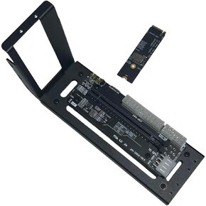 JMT M.2 M-Key to PCIE 4.0X4 External Graphics Card Stand Bracket Compatible with Oculink/M.2 NVMe Laptop eGPU GDP Handhelds (DOCK-OC4)