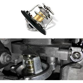 Thermostat for Car, Automotive Replacement Engine Thermostats, Car Accessories Compatible with Honda Odyssey, Fit, Accord, City, Vezel, Acura Replaces OEM# 19301-PAA-306, 19301-PLC-315