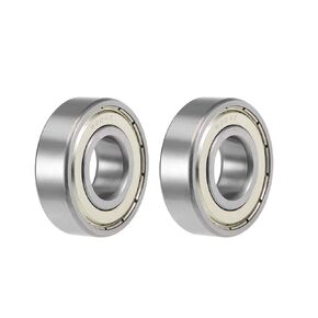 uxcell 695ZZ Deep Groove Ball Bearings Z2 5mm X 13mm X 4mm Double Shielded Carbon Steel 2pcs