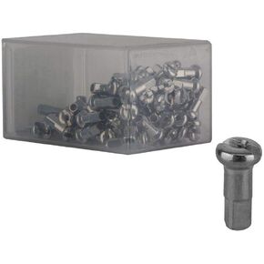 DT Swiss 15G Brass Nipple Spoke (Box of 100), 1.8mm