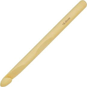 1Pcs 35mm Wood Huge Crochet Hook, Large US Size Y, Big Crochet Hooks Needles for Giant Chunky Yarn, DIY Yarn Craft,Nice Gift for Women Adults Kids Children Beginners