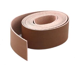 Oedema Leather Strap Light Brown Leather Strip 78-Inch Length, 1.47-Inch Width, for Bag, Jewelry, DIY Project in Saudi Arabia