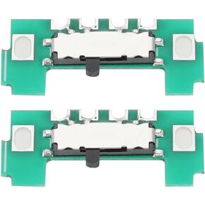 2pcs Power Switch Slide Button Board Replacement Repair Parts Replacement ON Off Power Switch Compatible with Gameboy GBA Game Console