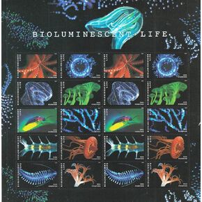 Forever Stamp: Bioluminescence (1 Sheets (20 Stamps))