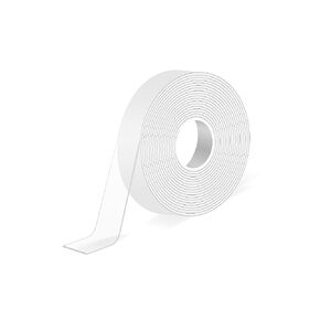 Double Sided Tape Heavy Duty, Multipurpose Removable 2 Sided Mounting Tape Adhesive Strips, Clear Sticky Wall Tape Double Sided Tape for Walls Hanging Poster Carpet Craft - 9.84Ft 300cm