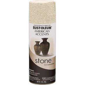 Rust-Oleum 7992830 Stone Creations Spray, 12 oz, Gray Stone