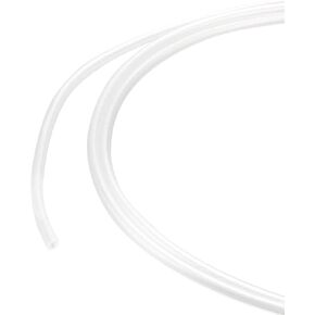 MECCANIXITY PVC Transparent Hose Vinyl Tubing 1mm ID 1.6mm OD 5m Flexible Lightweight for Water Tube,Air Tube