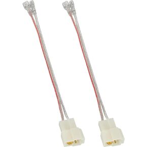 RED WOLF Car Door Speaker Wire Harness Plug Connector Replacement for 1988-2008 Subaru, Mazda, Nissan, Volkswagen, Suzuki Older Vehicles
