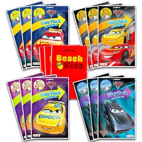 Bundle of 12 Disney Pixar Cars 3 Grab and Go Play Packs