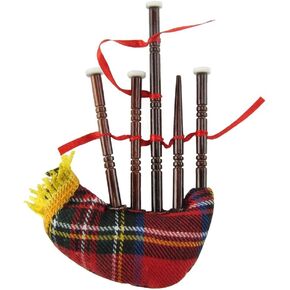 Treasure Gurus Miniature Bag Pipe Musical Instrument Realistic Ornament