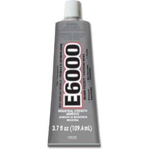 Eclectic Products 230021 4 Pack 3.7 oz. E-6000 Medium Viscosity Multi-Purpose Adhesive Uncarded, Clear