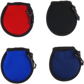 4 Pack Portable Pocket Golf Ball Washer Golf Ball Cleaner Pouch