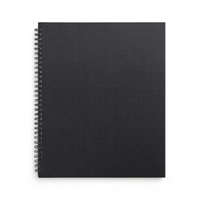 TRU RED Large Soft Cover Project Planner Notebook, Blk