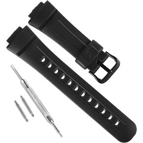 Waterproof Natural Resin Replacement Watch Band for Casio G-Shock G2900, G2900F, G2900BT