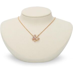 Oirlv Premium Microfiber Necklace Bust Jewelry Bust for Necklace Showcase Jewelry Dispaly Stand(Black)