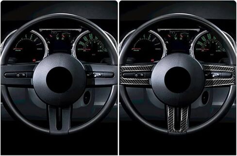 for Ford Mustang 2005 2006 2007 2008 2009 Accessories Car Headlight Switch StickerCarbon Fiber Interior Trim Cover in Kuwait