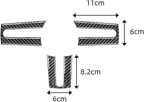 for Ford Mustang 2005 2006 2007 2008 2009 Accessories Car Headlight Switch StickerCarbon Fiber Interior Trim Cover in Kuwait