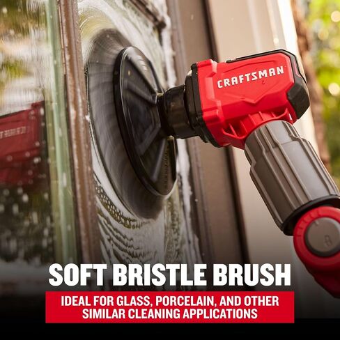 CRAFTSMAN Power Scrubber Medium Bristle Brush for V20 Cordless 2-in-1 Power Scrubber (CMCPSMB) in Saudi Arabia
