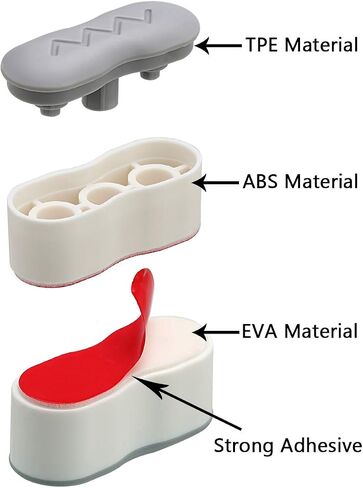 Bidet Bumper, 4PCS Height-increasing Pads, Universal Seat Bumper Kit with Strong Adhesive, Replacement Bumpers for Toilet Seat in Saudi Arabia
