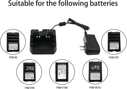 Yaesu/Vertex CD-47 Rapid Rate Single Unit Charger for VX-160, VX-168, VX-170 Radios in Saudi Arabia