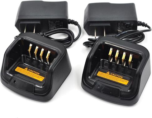 (عبوة من قطعتين) شاحن سطح مكتب واحد CH10L27 متوافق مع Hytera Radio HP502 HP562 HP602 HP682 HP702 HP508 HP568 HP608 HP688 HP505 HP555 HP605 HP685 HP705 بطاريات الراديو ثنائية الاتجاه BP2002 BP2403 in Saudi Arabia