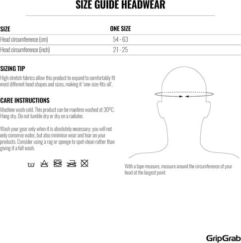 GripGrab Summer Cycling Sweatband Lightweight Breathable Under Helmet Sweatband Running Headband Cycling Helmet Liner Thin in Saudi Arabia