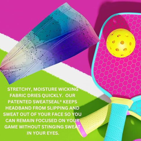 Halo Headband Bandit 4" Wide Pullover Sweatband for Both Women and Men (Melted) in Saudi Arabia