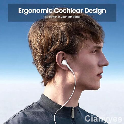 6Pack Wired Earbuds Headphones, Earphones with Heavy Bass Stereo Noise Blocking, Microphone, Compatible with iPhone, Android Phones, Laptops, Computers, iPad or Any Device with 3.5mm Interface in Saudi Arabia
