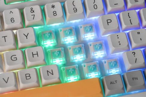 EPOMAKER Jade Blossom Mechanical Switch Set for Mechanical Keyboard, 30 Pieces 53gf Linear Switches, 5 Pin Pre-lubed Switch, LY Stem & Full POM Housings in Kuwait