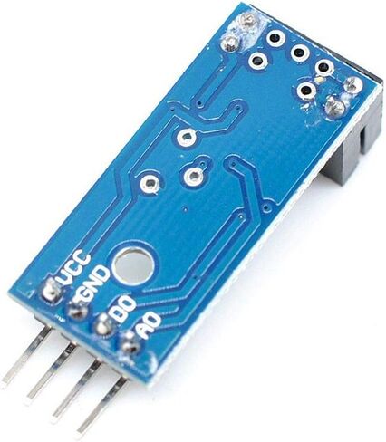 5Pcs Speed Measuring Sensor LM393 Speed Measuring Module Tacho Sensor Slot Type IR Optocoupler for MCU RPI Arduino DIY Kit with Encoders in Saudi Arabia