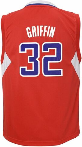 adidas Blake Griffin Los Angeles Clippers NBA Red Official Away Road Replica Basketball Jersey for Youth in Saudi Arabia