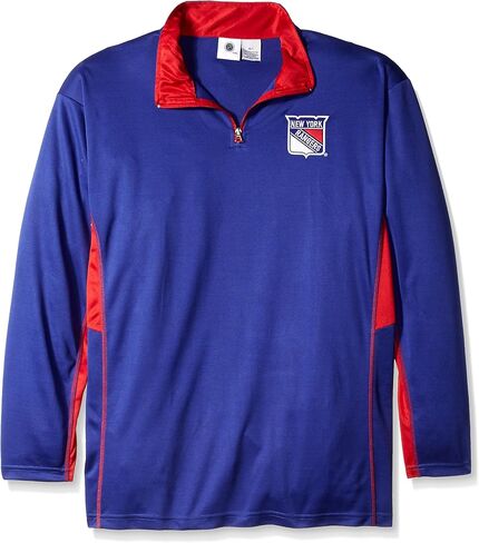 NHL Big and Tall Men's Long Sleeved Zipper Piece Polyester Jersey in Kuwait